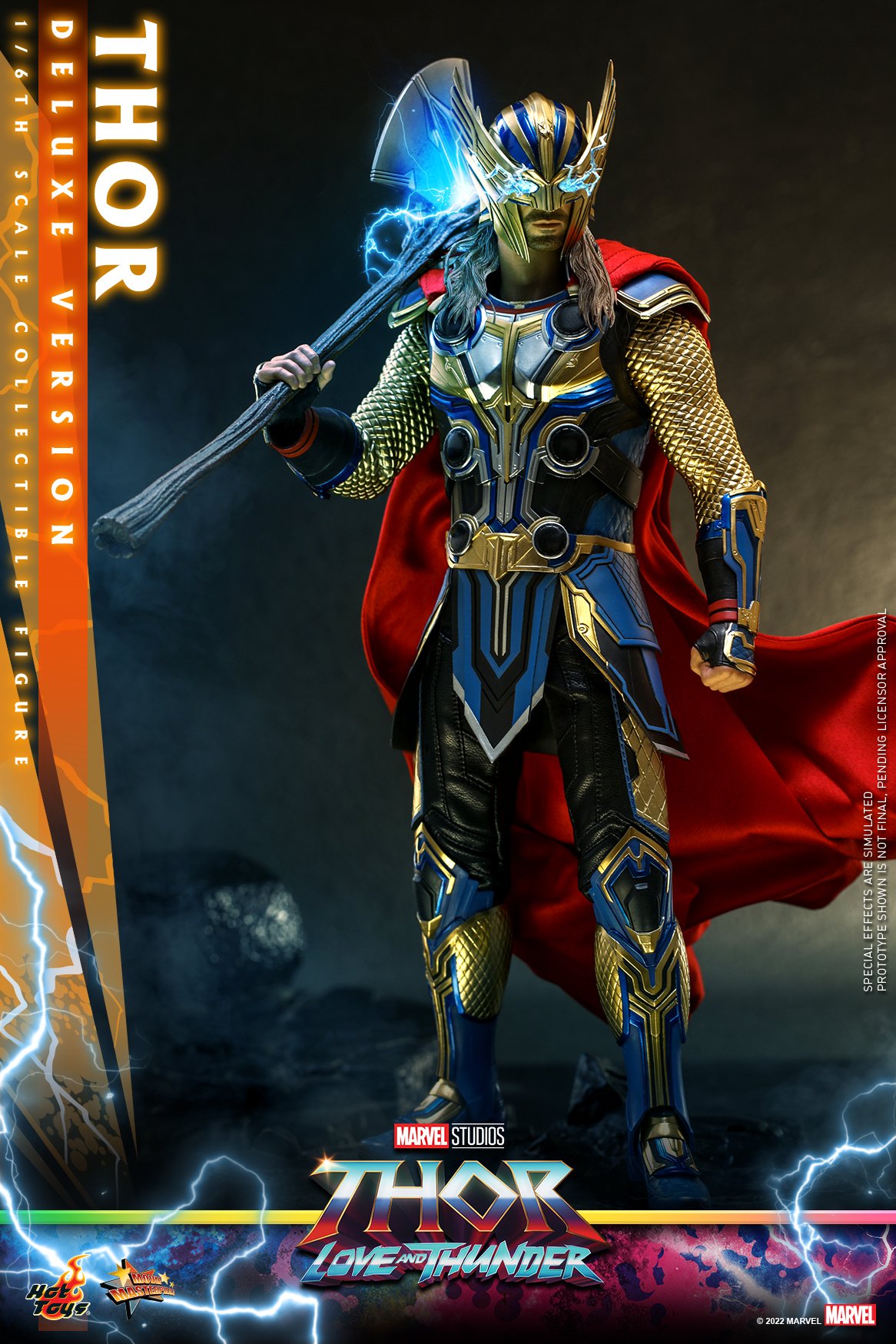 Pre-Order Hot Toys Marvel Thor Love & Thunder Deluxe Figure MMS656